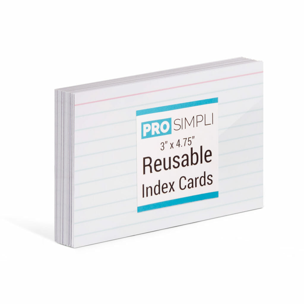 Clear Plastic Index Card Holders - ProSimpli