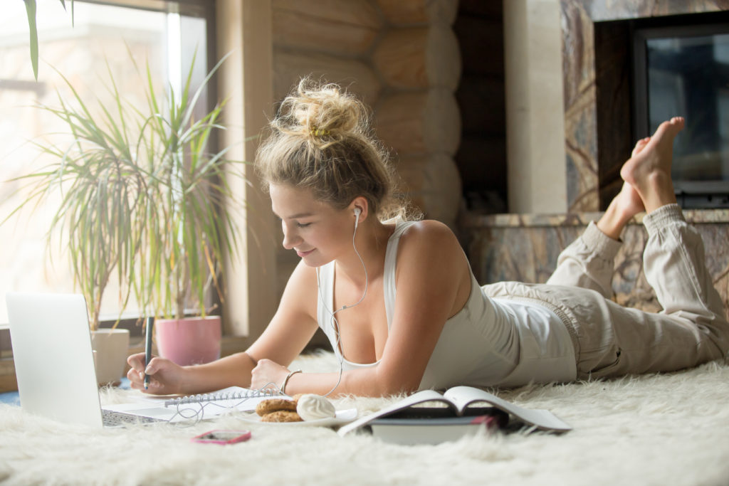 Studying at home