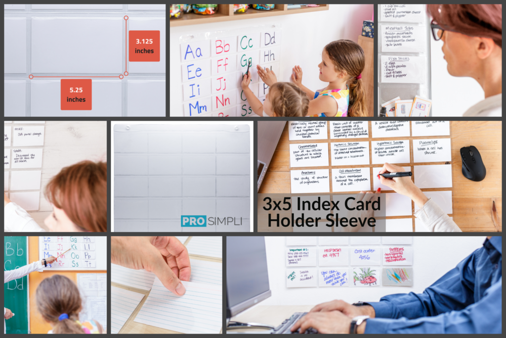 3x5 Index Card Holder for Visualizing Your Notes ProSimpli