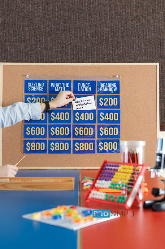 Create Your Own Jeopardy Game Board DIY Professional