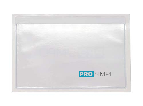 Use for Studying 4 Rows 3 Cols Classroom and Home Presentations Hang in the Office Tracking Workflow 12 Card Slots Self-Learning Organizing 14x16 ProSimpli 3 x 5 Index Card Holder Sleeve