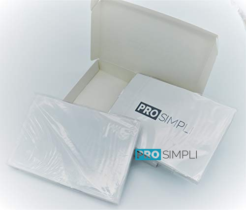 3 x 5 Clear Self-Adhesive Pocket Sleeves - ProSimpli