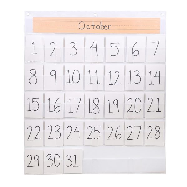 Classroom Calendar Pocket Chart